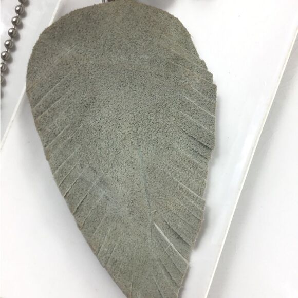 New! FP Turquoise Feather Necklace - Picture 14 of 16